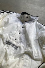 画像をギャラリービューアに読み込む, 90&#39;S HALF-ZIP NYLON PUFF JACKET / WHITE [SIZE: M USED]
