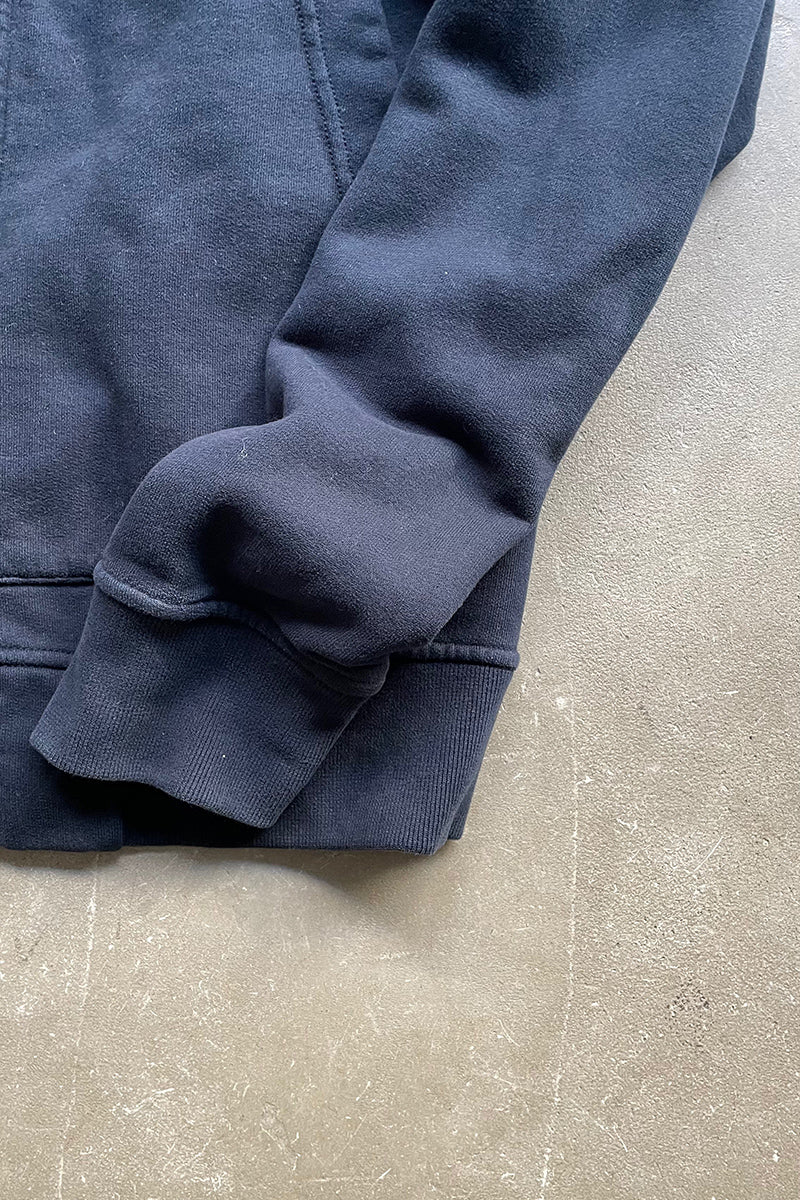 MADE IN TURKEY ZIP SWEAT HOODIE / NAVY [SIZE: M USED]