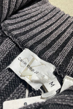 画像をギャラリービューアに読み込む, Y2K EARLY 00&#39;S HALF-ZIP KNIT SWEATER  / GRAY [SIZE: M USED]
