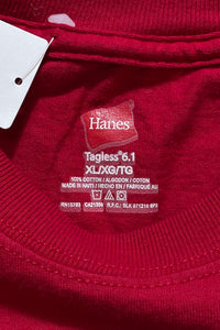 BLACK FLAG BAND T-SHIRT / RED [SIZE: XL USED]