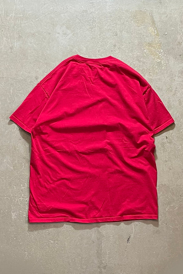 BLACK FLAG BAND T-SHIRT / RED [SIZE: XL USED]