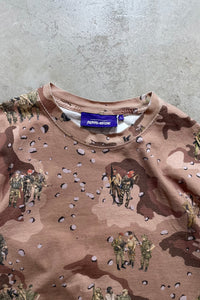 DESERT CAMO T-SHIRT / BEIGE [SIZE: L USED]