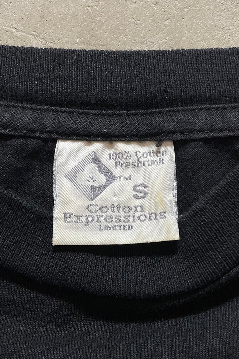 MADE IN USA 93'S EINSTEIN T-SHIRT / BLACK [SIZE: S USED]
