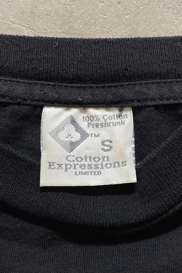 MADE IN USA 93'S EINSTEIN T-SHIRT / BLACK [SIZE: S USED]