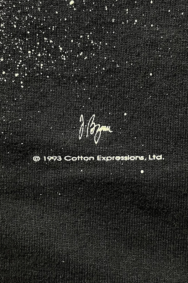 MADE IN USA 93'S EINSTEIN T-SHIRT / BLACK [SIZE: S USED]