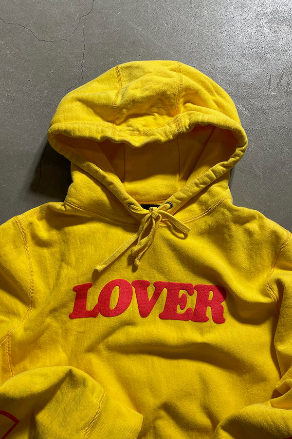 MADE IN CANADA LOVER SWEAT HOODIE / YELLOW [SIZE: M USED]