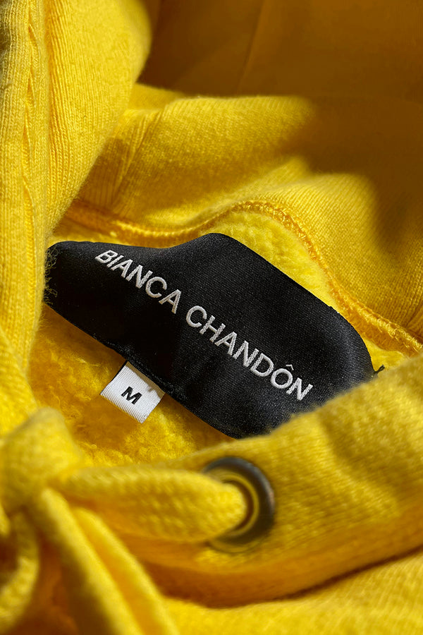 MADE IN CANADA LOVER SWEAT HOODIE / YELLOW [SIZE: M USED]