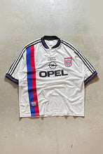 画像をギャラリービューアに読み込む, 90&#39;S BAYERN FOOTBALL GAME SHIRT / WHITE [SIZE: 2XL USED]
