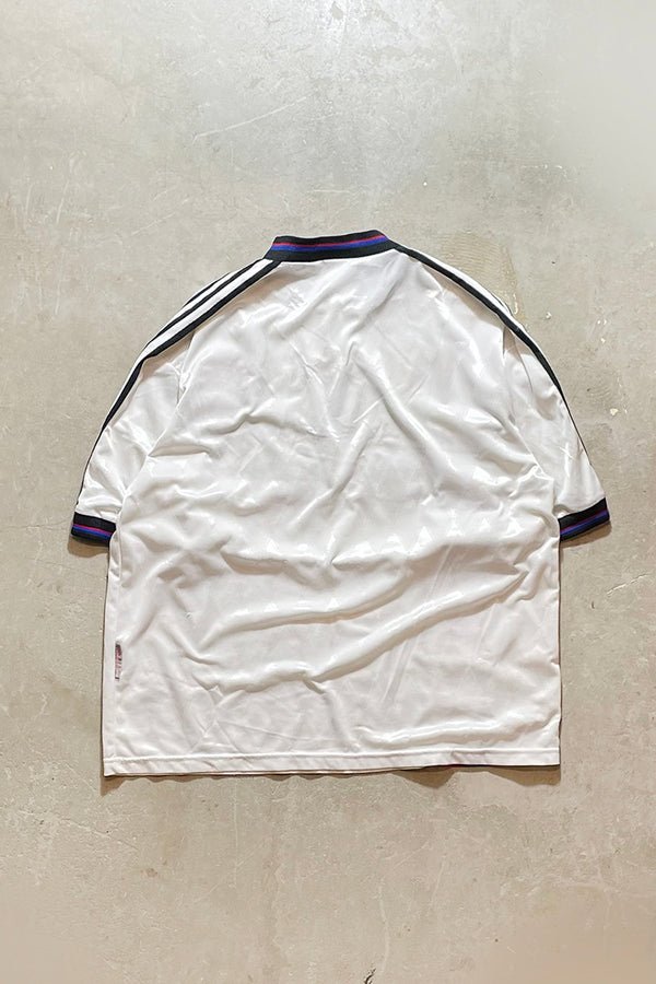 90'S BAYERN FOOTBALL GAME SHIRT / WHITE [SIZE: 2XL USED]