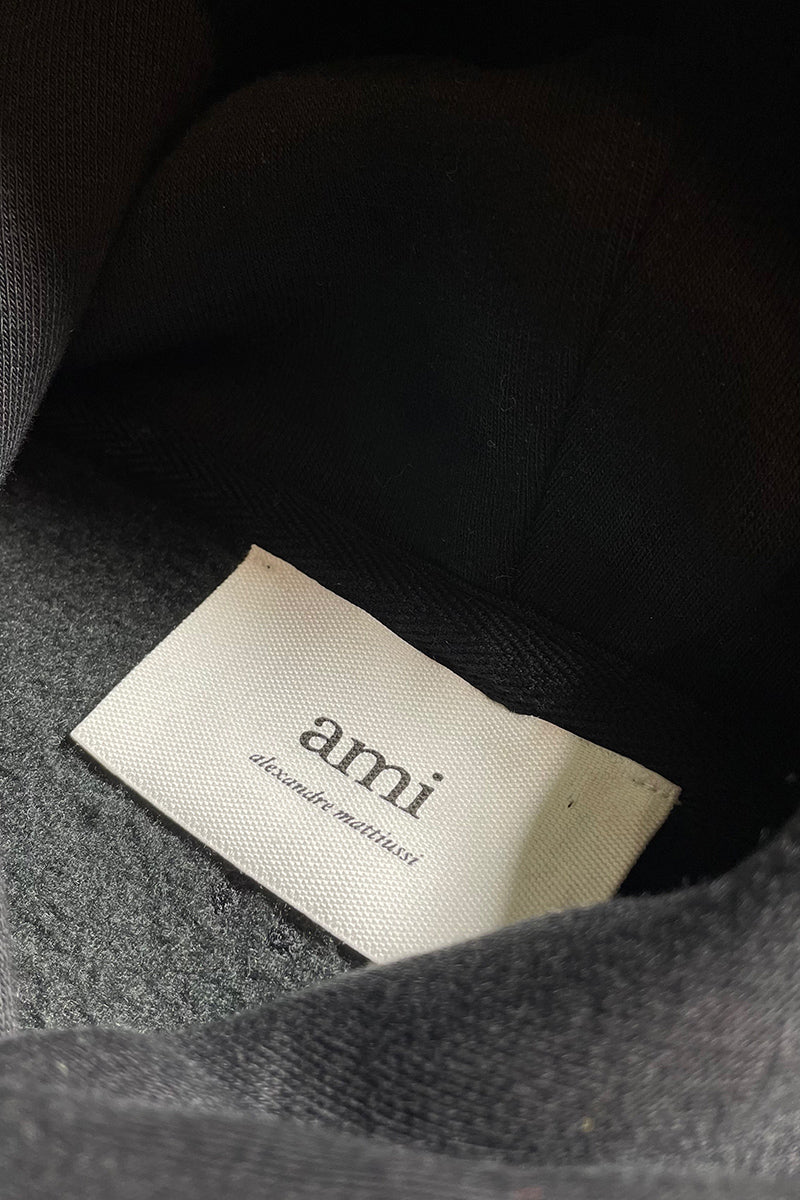 MADE IN PORTUGAL LOOSE FIT SWEAT HOODIE / BLACK [SIZE: S NEW OLD STOCK/DEADSTOCK]
