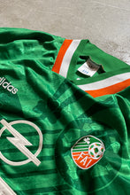 画像をギャラリービューアに読み込む, 94-95&#39;S ASSOCIATIN OF IRELAND FOOTBALL GAME SHIRT / GREEN [SIZE: M USED]
