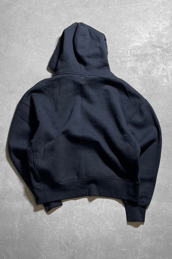 MADE IN PORTUGAL LOOSE FIT SWEAT HOODIE / BLACK [SIZE: S NEW OLD STOCK/DEADSTOCK]
