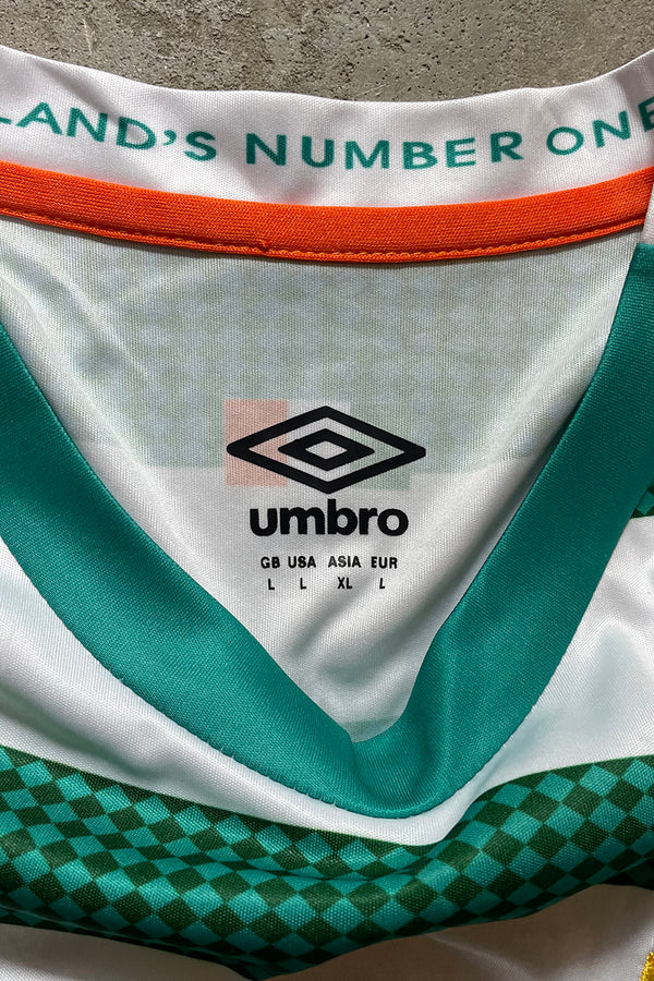 SHAMROCK ROVERS FOOTBALL GAME SHIRT / BORDER [SIZE: XL USED]
