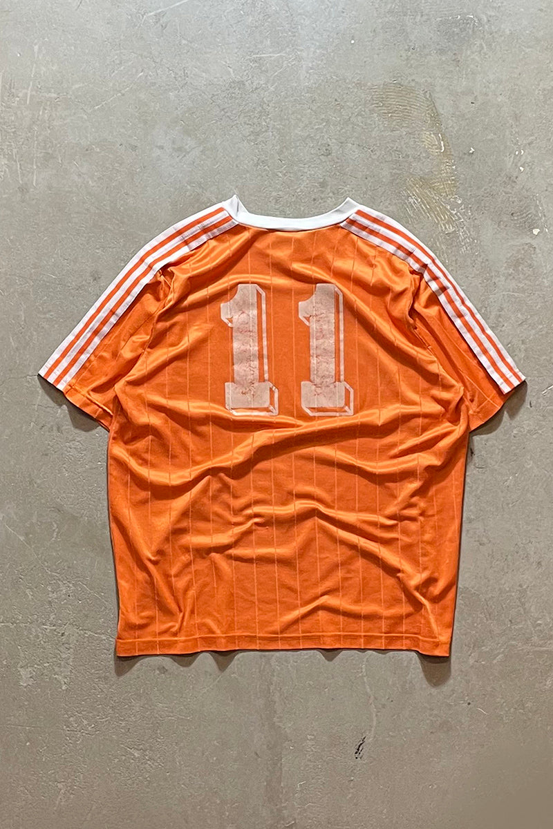 MADE IN USA 80'S FOOTBALL GAME SHIRT / ORANGE	 [SIZE: XL USED]