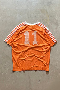 MADE IN USA 80'S FOOTBALL GAME SHIRT / ORANGE	 [SIZE: XL USED]