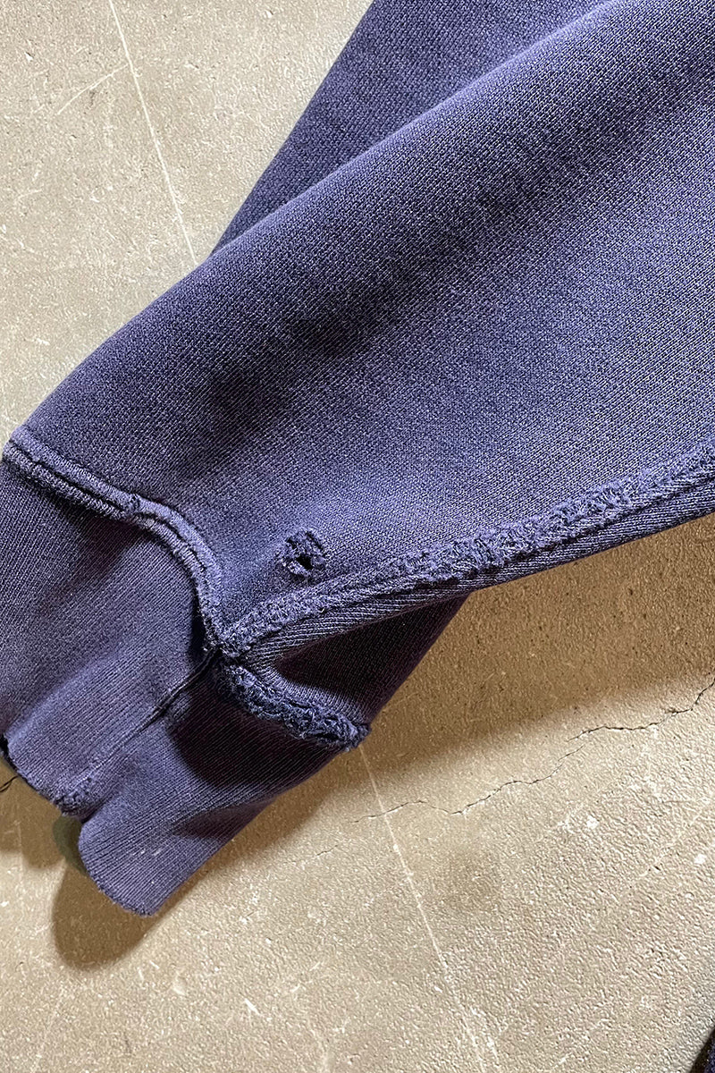 MADE IN USA 90년대 하프 집업 스웨트셔츠 / 네이비 [사이즈: M USED]
