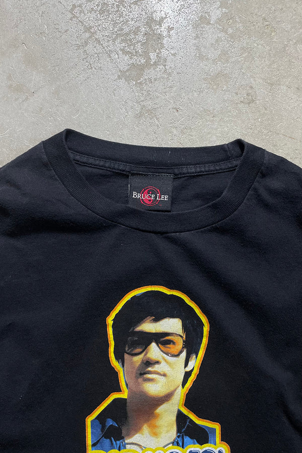 90'S BAD MO FO PRINT T-SHIRT / BLACK [SIZE: XL USED]