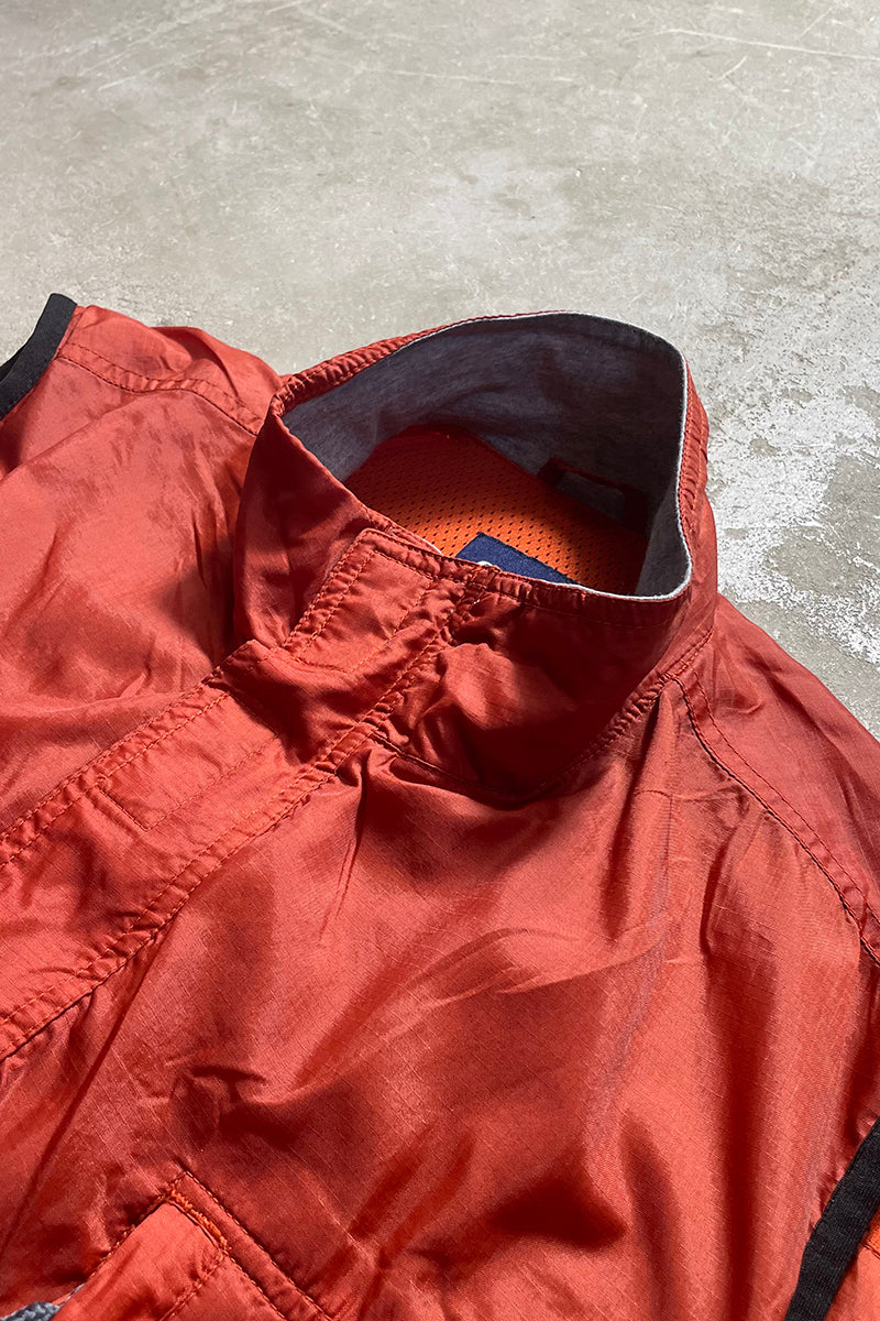 90'S NYLON VEST / ORANGE [SIZE: M USED]