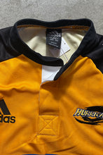 画像をギャラリービューアに読み込む, Y2K EARLY 00&#39;S HURRICANES RUGBY SHIRT / ORANGE [SIZE: S USED]
