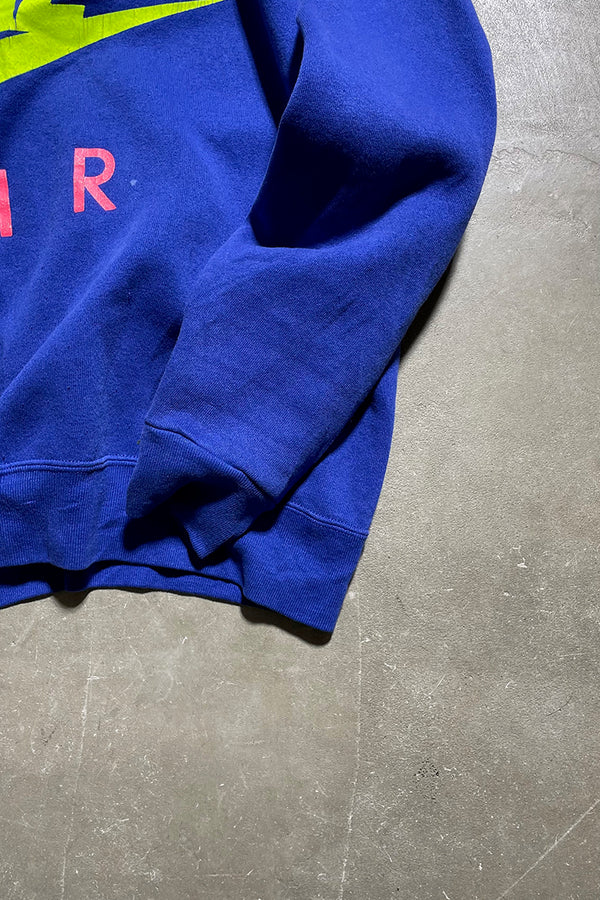 MADE IN USA 90'S LOGO SWEATSHIRT / PURPLE [SIZE: L USED]