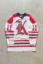 画像をギャラリービューアに読み込む, MADE IN USA 80&#39;S HOCKEY GAME SHIRT / MULTI [SIZE: XL USED]
