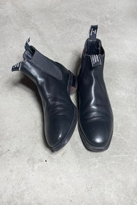 MADE IN AUSTRALIA  LEATHER SIDE-GOA BOOTS / BLACK [SIZE: US9.0(27.0cm相当) USED]