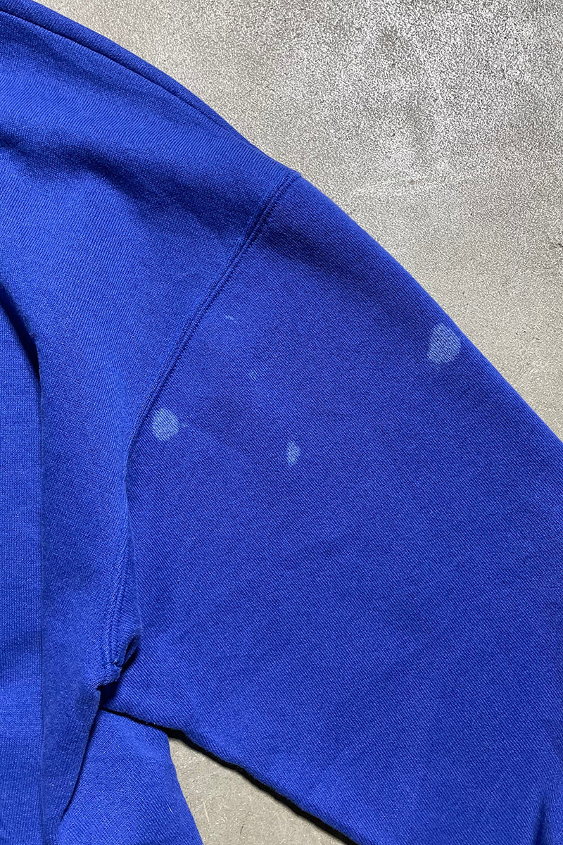 MADE IN USA 90'S LOGO SWEATSHIRT / PURPLE [SIZE: L USED]