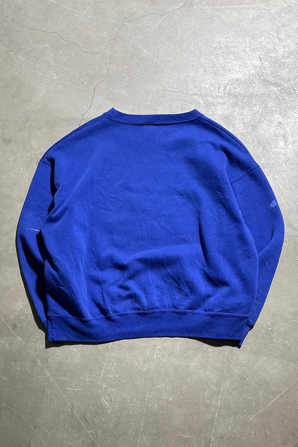 MADE IN USA 90'S LOGO SWEATSHIRT / PURPLE [SIZE: L USED]