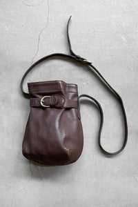 MADE IN USA 90'S LEATHER BAG / BROWN [SIZE: ONE SIZE USED]