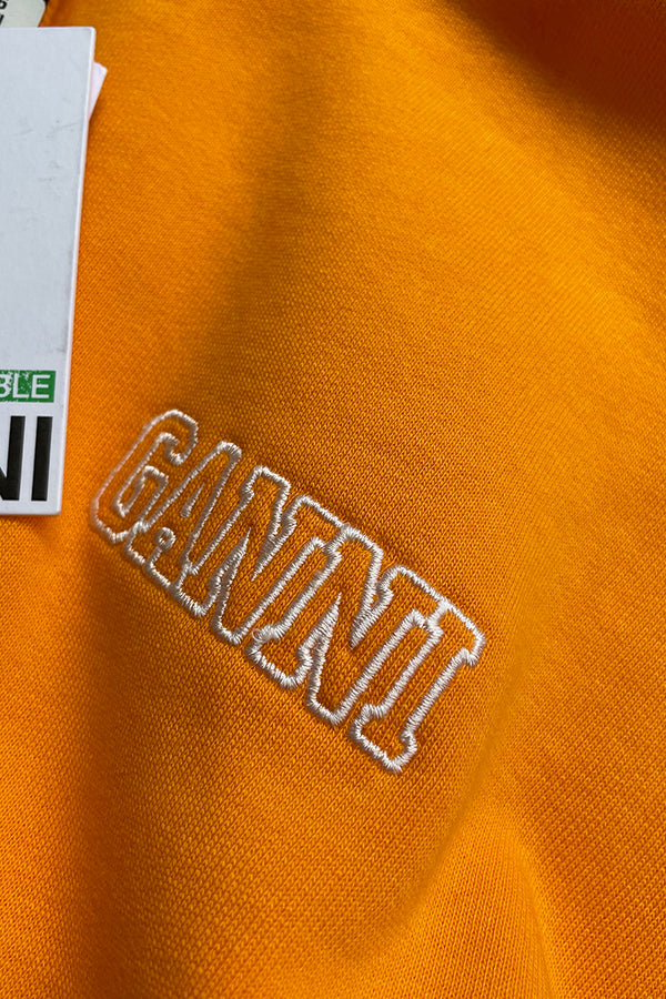 MADE IN BULGARIA PULLOVER HOODIE SWEATSHIRT / ORANGE [SIZE: S/M NOS/DEADSTOCK]