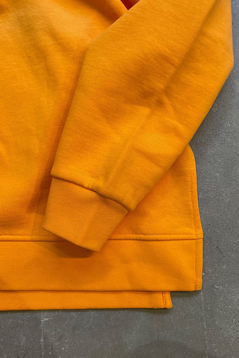 MADE IN BULGARIA PULLOVER HOODIE SWEATSHIRT / ORANGE [SIZE: S/M NOS/DEADSTOCK]