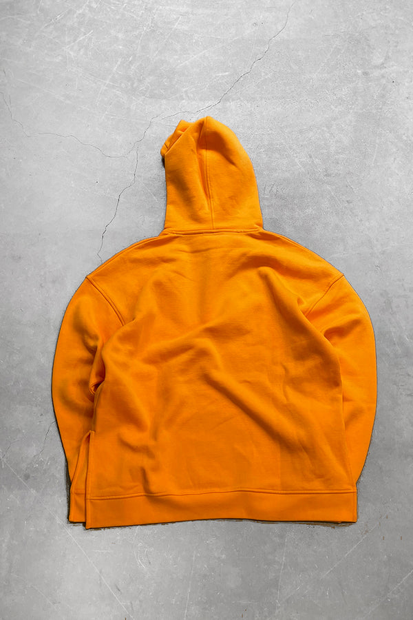 MADE IN BULGARIA PULLOVER HOODIE SWEATSHIRT / ORANGE [SIZE: S/M NOS/DEADSTOCK]