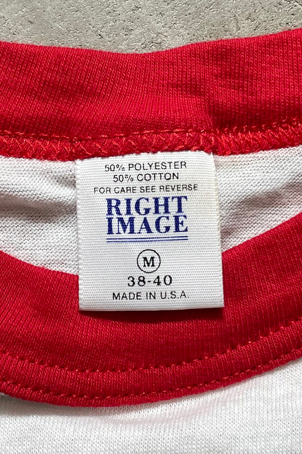 MADE IN USA 86'S COCA COLA RINGER T-SHIRT / RED/WHITE [SIZE: M USED]