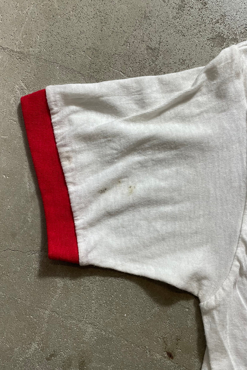 MADE IN USA 86'S COCA COLA RINGER T-SHIRT / RED/WHITE [SIZE: M USED]