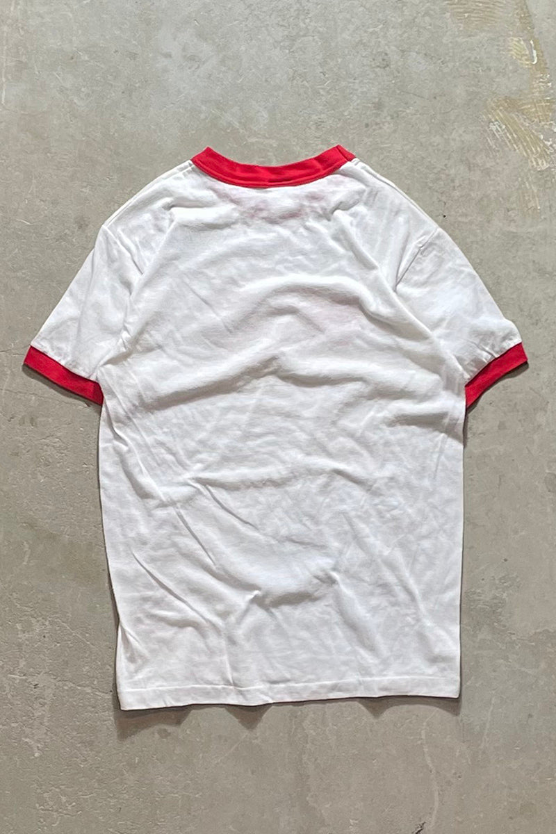 MADE IN USA 86'S COCA COLA RINGER T-SHIRT / RED/WHITE [SIZE: M USED]