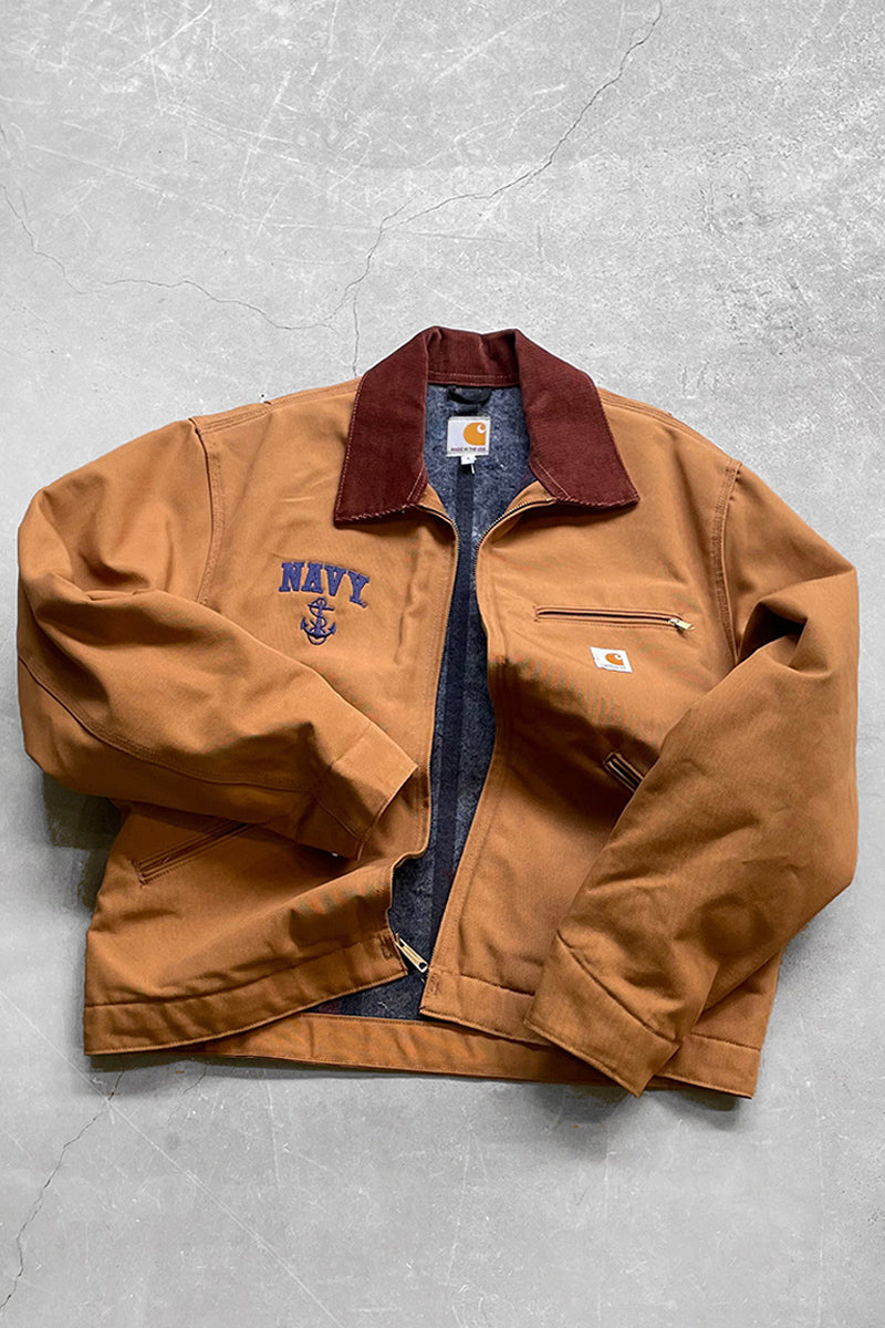 MADE IN USA 15'S DETROIT JACKET W/BLANKET LINER / BEIGE [ SIZE: M USED ]