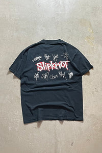 Y2K SLIP KNOT PEOPLE = SHIT T-SHIRT / BLACK [SIZE: M相当 USED]