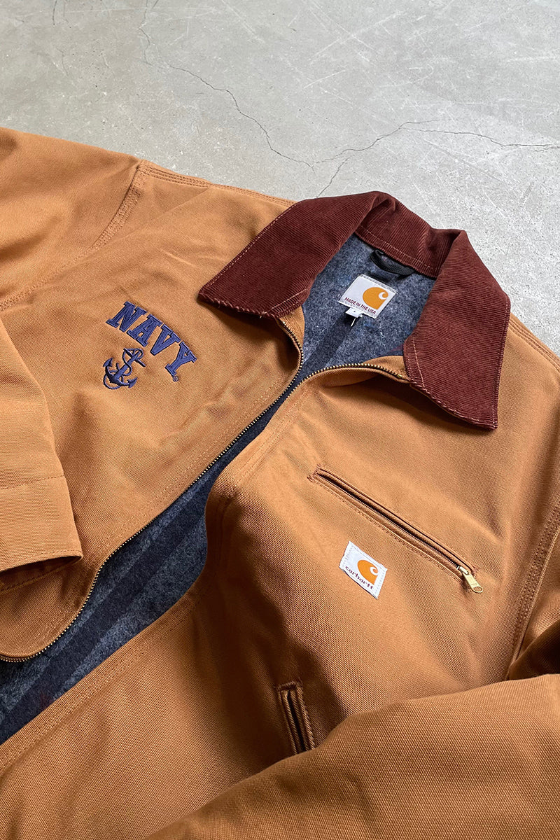 MADE IN USA 15'S DETROIT JACKET W/BLANKET LINER / BEIGE [ SIZE: M USED ]