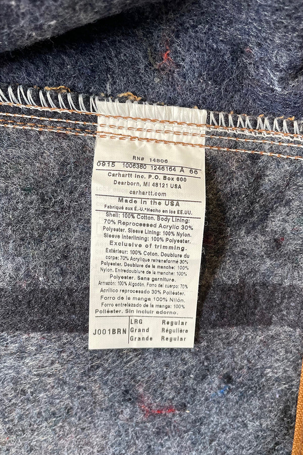 MADE IN USA 15'S DETROIT JACKET W/BLANKET LINER / BEIGE [ SIZE: M USED ]