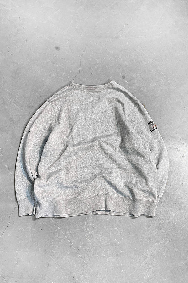 Y2K EARLY 00'S SWEATSHIRT / GRAY [SIZE: US XL equivalent USED]