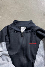 画像をギャラリービューアに読み込む, 80&#39;S SWEAT ZIP TRACK JACKET / BLACK [SIZE: M相当 USED]
