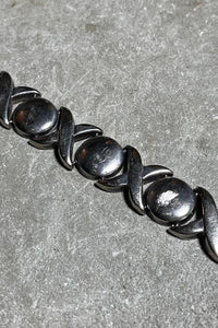 MADE IN ITALY 925 SILVER XO BRACELET / SILVER [SIZE: ONE SIZE USED]
