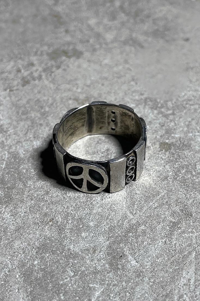MADE IN MEXICO 925 SILVER RING / SILVER [SIZE: 22号相当 USED]