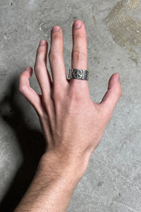 MADE IN MEXICO 925 SILVER RING / SILVER [SIZE: 22号相当 USED]