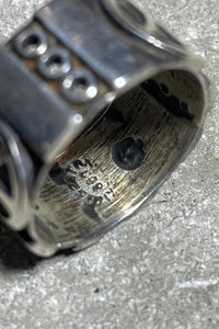 MADE IN MEXICO 925 SILVER RING / SILVER [SIZE: 22号相当 USED]