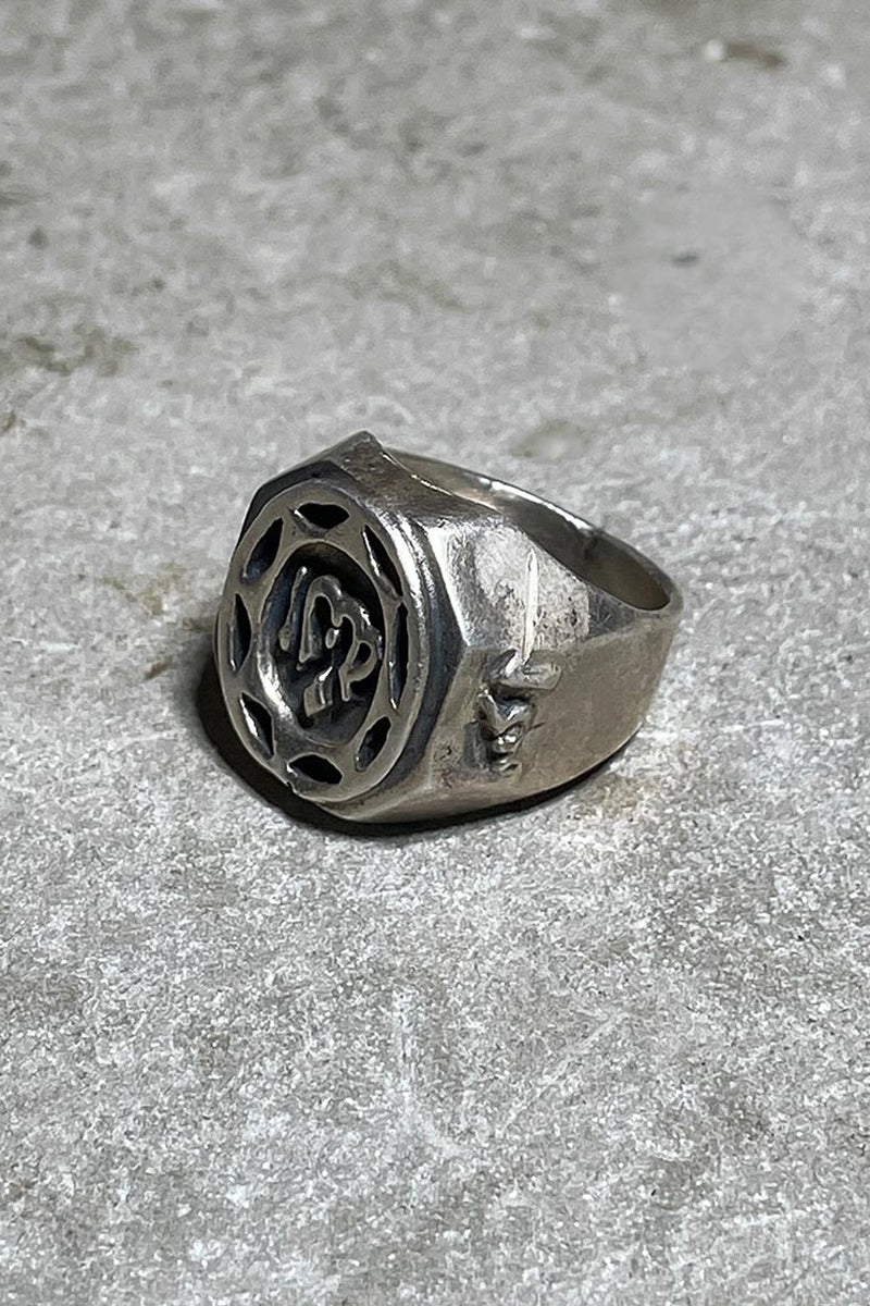 925 SILVER RING / SILVER [SIZE: 13号相当 USED]