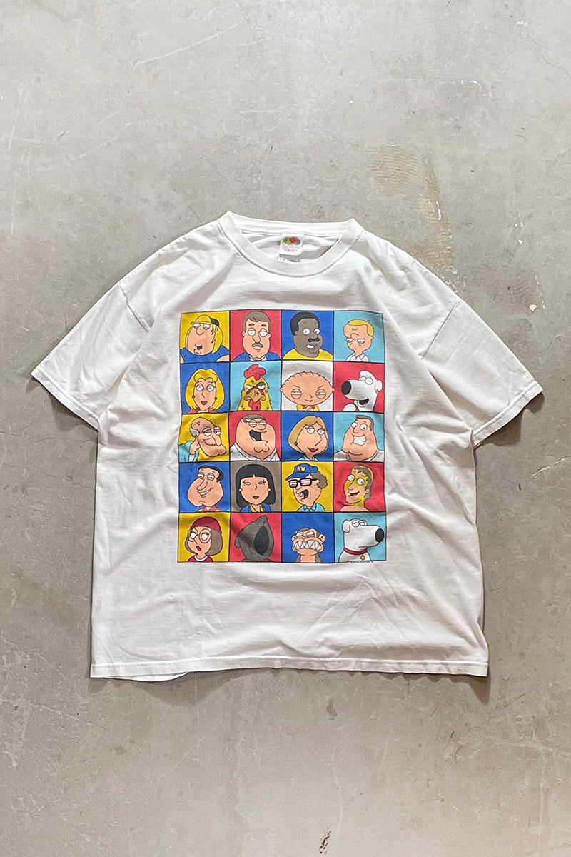 08'S FAMILY GUY T-SHIRT / WHITE [SIZE: XL USED]