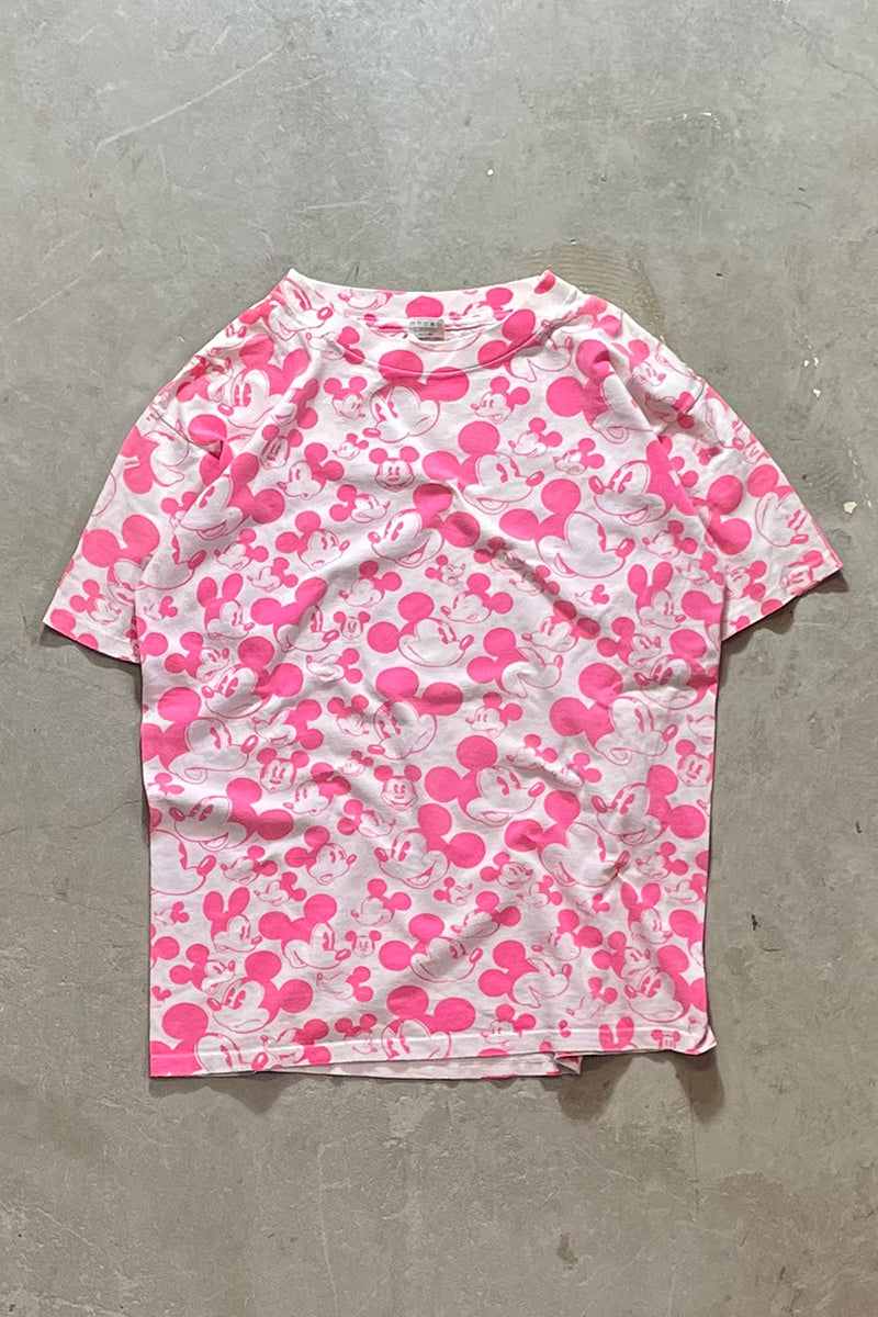 MADE IN USA 80'S MICKEY T-SHIRT / MULTI [SIZE: M USED]