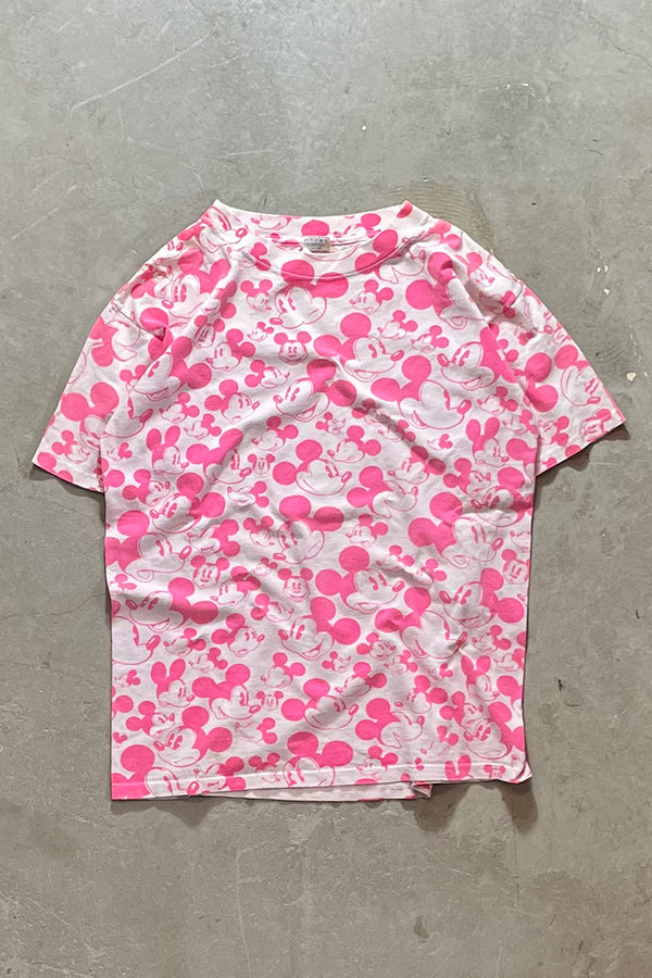 MADE IN USA 80'S MICKEY T-SHIRT / MULTI [SIZE: M USED]