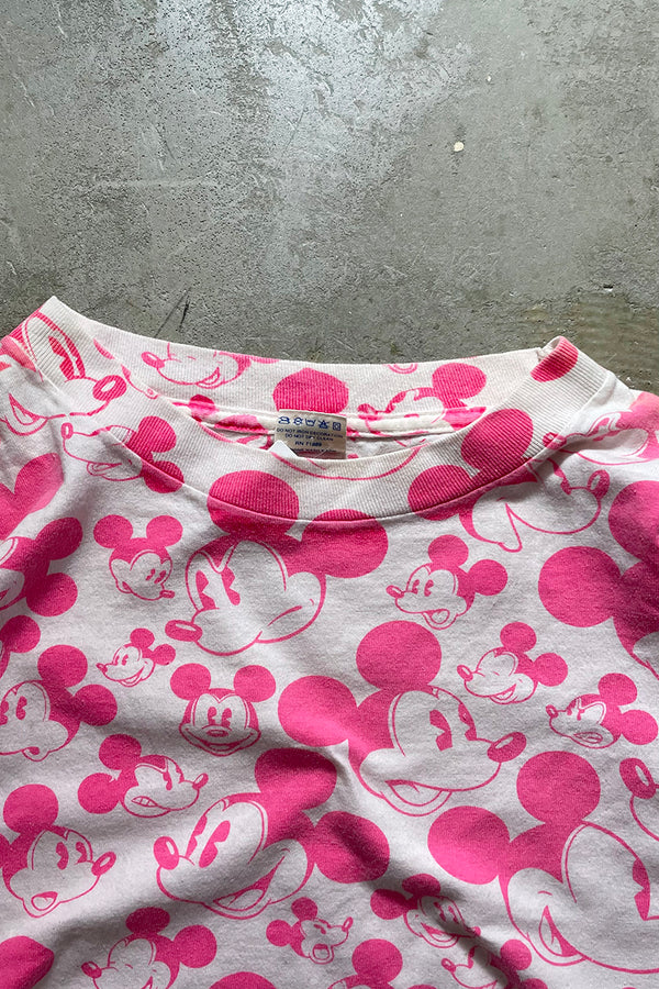 MADE IN USA 80'S MICKEY T-SHIRT / MULTI [SIZE: M USED]